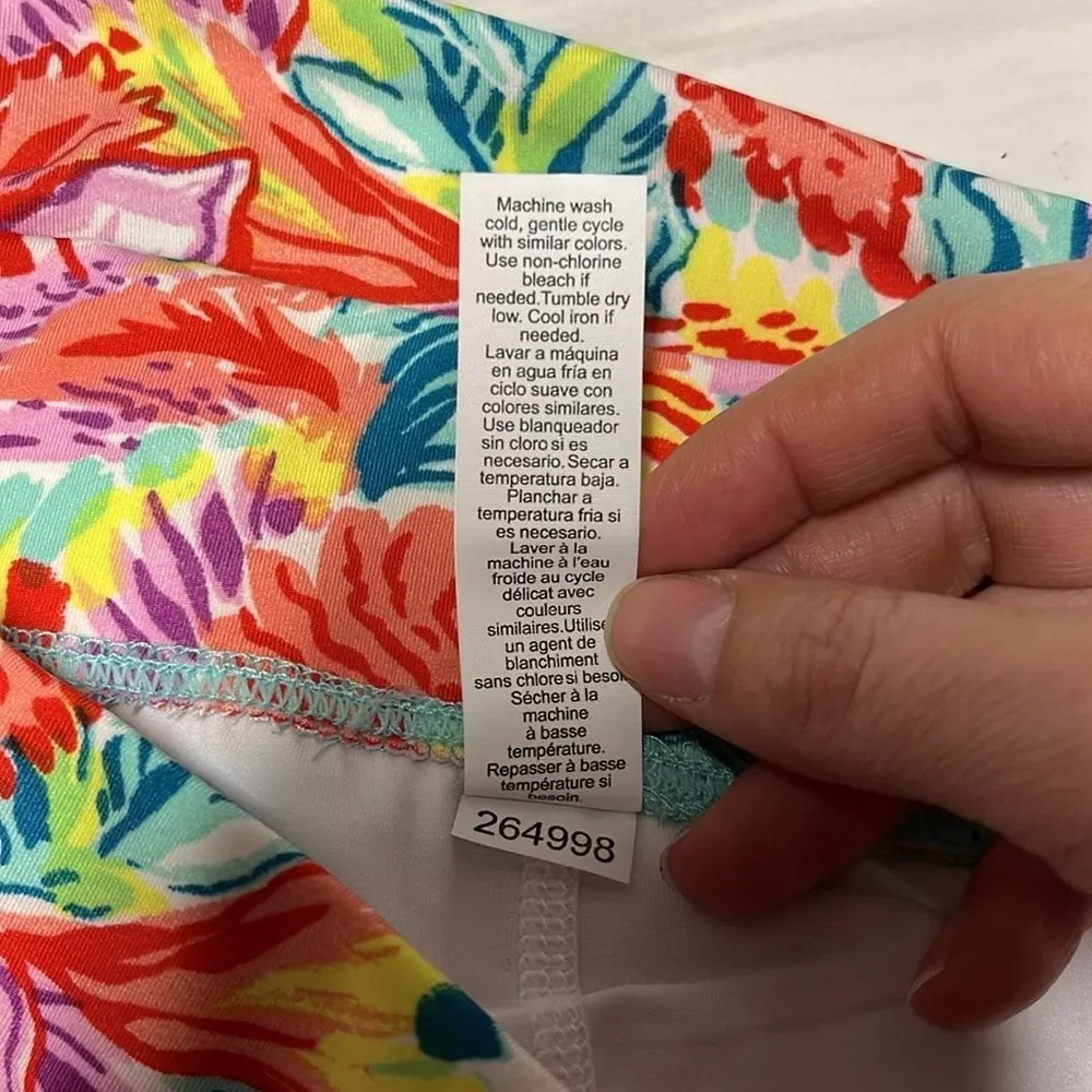 NWOT Nanette Lepore‎ | Skort Shorts $54 Multi Color Skirt Stretch Athletic Skirt - Picture 6 of 7